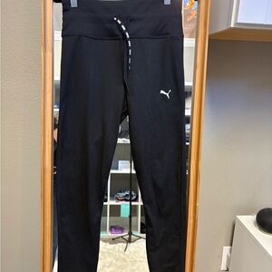 Puma Black Leggings-Size S